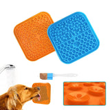 Silicone licking pad Pet Dog Lick Pad Bath