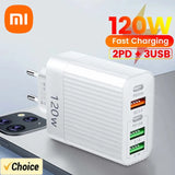 Xiaomi 120W Fast Charging Type C Charger Multi Ports