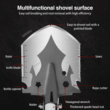 Multifunctional Outdoor Shovel 4-Section Pipe