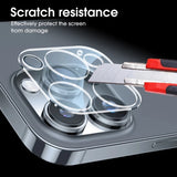 3Pcs Camera Lens Protector for IPhone 13 14 Pro Max X 15 Lens Protective Glass for IPhone 11 12 PRO XS MAX Mini Tempered Glass