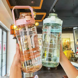 Portable Large Capacity Plastic Water Bottle