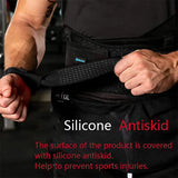 Weightlifting Straps Anti-Slip Silicone Lifting Wrist Straps