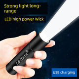 Outdoor Flashlight Rechargeable Mini LED Flashlight