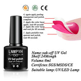 Nail Gel Polish 36 Color Gel Nail Polish Semi Permanent Gel Vernis Base Top Coat Nail Art Manicure Soak Off LED UV Gel Varnishes