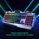 Office Mechanical Feel Keyboard Wireless Rechargeable