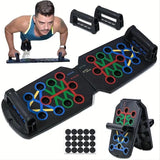 Foldable Fitness Equipment For Chest Abdomen Arms And Back Training