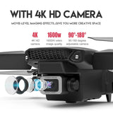 New E88Pro RC Drone 4K Professinal With 1080P Wide Angle Dual HD Camera