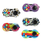 D2407TA New Premium Quality Fidget Controller Pad Game Focus Toy Smooth ABS Plastic Stress Relief Squeeze Fun Hand Hot Interactive Gift