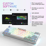 AULA F3261 RGB effect USB Mini Mechanical Gaming Keyboard