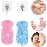 1PC 3D Children's Bath Sponge Body Peeling