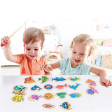 Montessori Wooden Fishing Toys