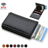 Carbon Fiber Slim Aluminum Men Wallet