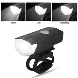 Front LED Lights USB Rechargeable Waterproof For Bike