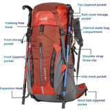 Hiking Waterproof Travel Backpack - Assorted