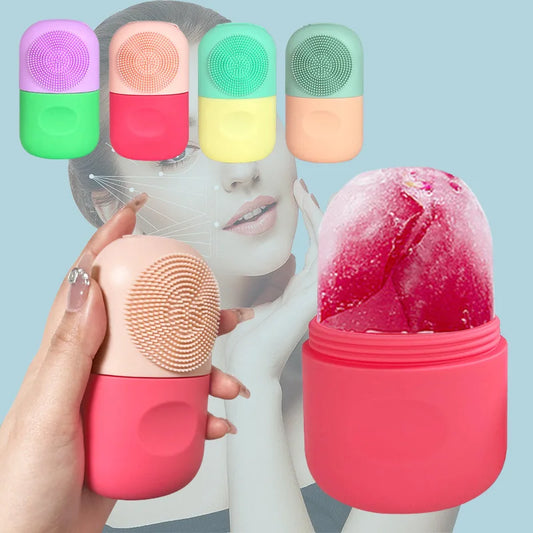 Silicone 1Pc Ice Cube Trays Beauty Lifting Ice Ball Face Massager