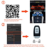 Universal Car Alarm AutoStart System APP Remote