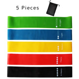 TPE Resistance Bands Fitness Set Rubber Loop Bands