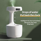 Anti Gravity Humidifier with LED Clock Display