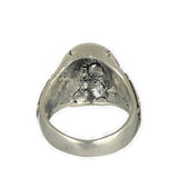 Wholesale Skeleton Hands on Sides of Skull Biker Ring ( Sold by the piece )