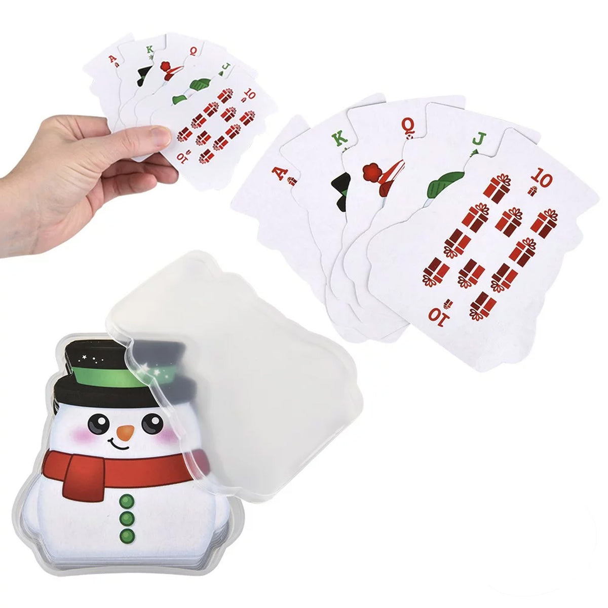 Snowman Playing Cards For Kids In Bulk