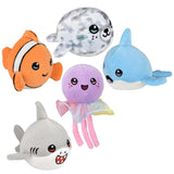 Sea Life Soft Plush Kids Toys In Bulk- Assorted