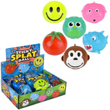 Sticky Splat Kids Ball  In Bulk - Assorted