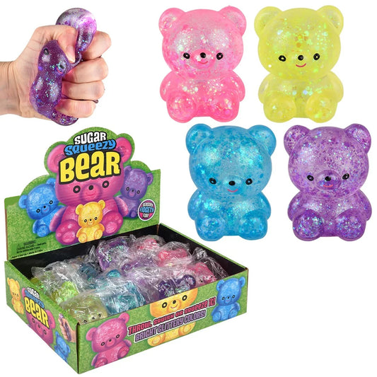 Squeezy Sugar Bears Kids Toys In Bulk- Assorted