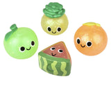 Glitter Squishy Sticky Fruit Kids Toys In Bulk - Assorted