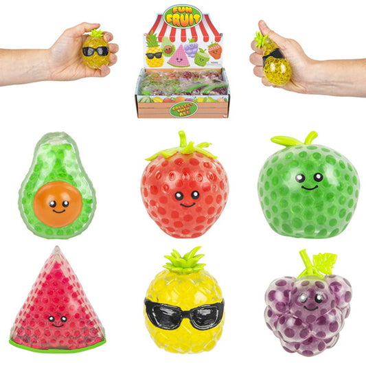 Squeezy Bead Fun Fruit For Kids In Bulk- Assorted