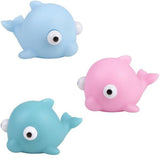 Squeezy Dolphin With Pop Out Eyes Toys In Bulk- Assorted