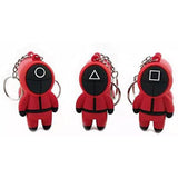 3D Squid Game Key Tag Ring Chain -(Sold By Dozen =$39.99)