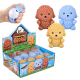 Poodle Squeeze & Squish Kids Toy In Bulk- Assorted