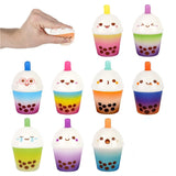 Squish Bubble Tea Kids Toy In Bulk - Assorted