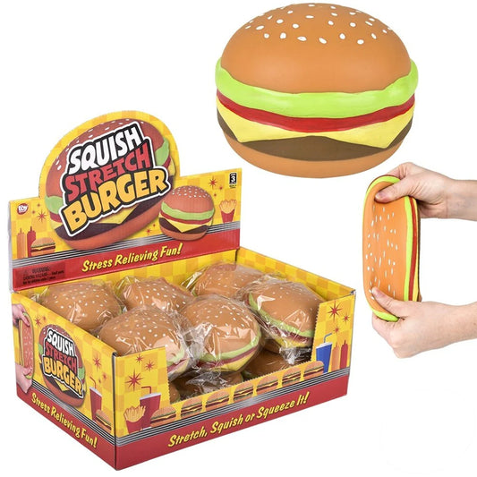 Squish And Stretch Hamburger For Kids in Bulk