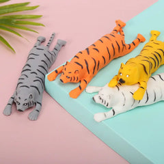 Wholesale Tiger Squishy Stretch Relief Toys for Kids & Adults (sold by the piece or dozen)