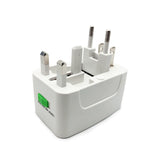 3 Pin Travel Universal Multi-Plug with Surge Protector and Indicator