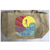 New Hawaiian Kona Gold Marijuana Burlap Tote Bag - Tropical Vibes with Style (Sold By Piece)