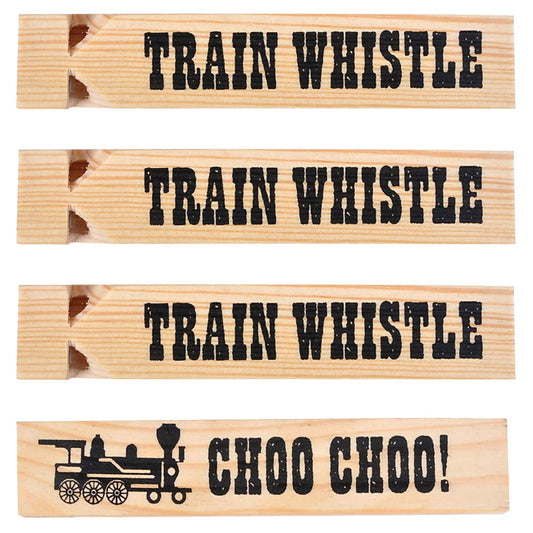 Wooden Train Whistle kids toys In Bulk