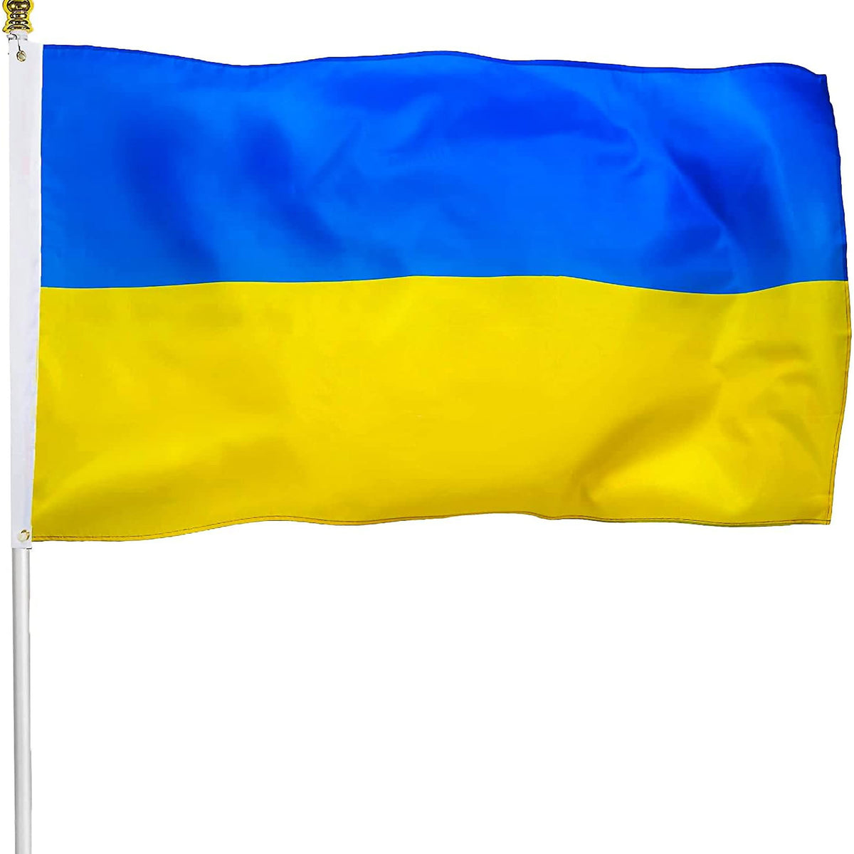 Ukraine Country 3' x 5' Flag - Display Your Patriotism with Pride (Sold By Piece)