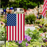 Wholesale Double Sided American Garden Flags For Home & Outside Decorations - 28" X 40"  ( Sold By Dozen )