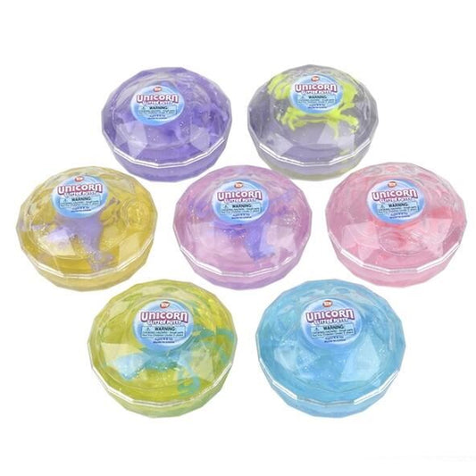 Unicorn Glitter Putty For Kids In Bulk- Assorted