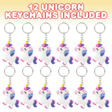 Unicorn Keychain Kids Toys In Bulk- Assorted