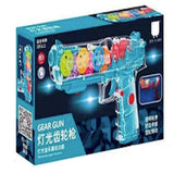 Wholesale Light-Up Mechanical Toy Gun with Music Interactive Play (sold by the piece)