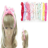 Cozy Elastic Fuzzy Headbands In Bulk- Assorted