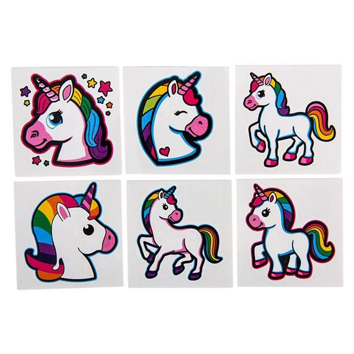 Unicorn Tattoos kids Toys In Bulk- Assorted