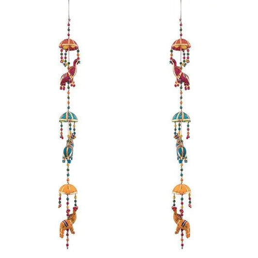 Kapda Chattar Hathi Line Door Hanging For Home Decoration MOQ - 12 pcs