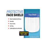 Stay Protected with the Plastic Protective Face Shield Lightweight and Adjustable MOQ -10 pcs