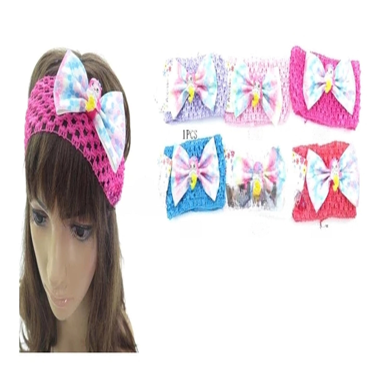 Wholesale Cute Mermaid Head Wraps MOQ -12 pcs