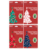 Adult Candy Canes and Gingerbread Washable Face Masks - Festive and Protective for the Holiday Season MOQ -100