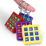 Tic Tac Toe Fun Keychain kids Toys In Bulk- Assorted